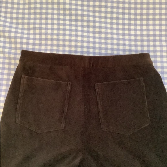 Susan Graver Women's Knit Corduroy Straight Leg Pull-On Pants - Regular Small - Picture 2 of 7